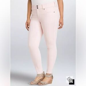 Torrid Light Pink Jeggings - Size 18R NWT